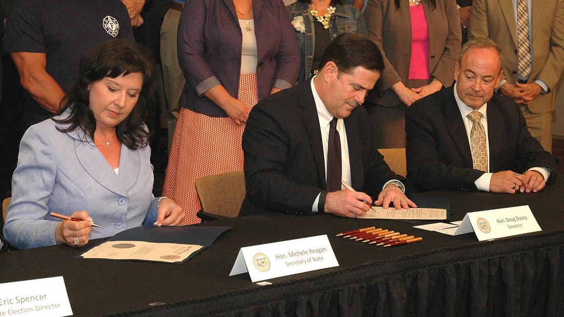 Court: Ducey's plan to use trust fund for education illegal without congressional OK